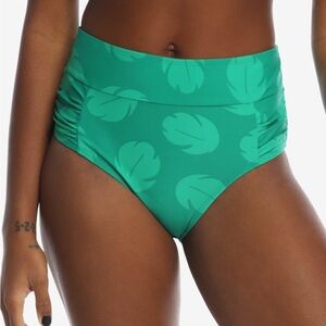 Lilo & Stitch Leaf High-Waisted Swim Bottoms‎ Hot Topic Disney